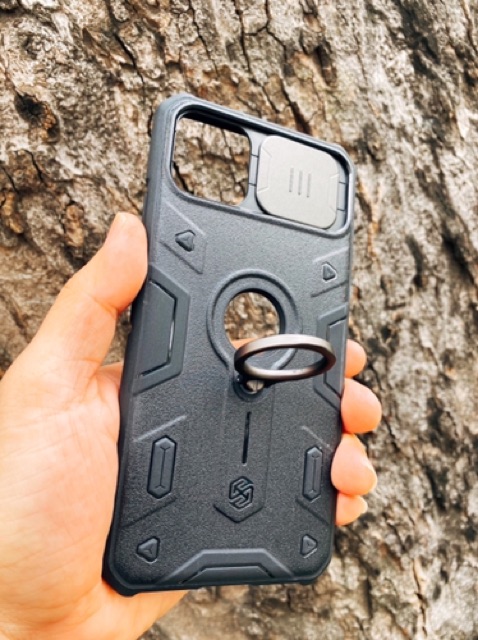 (Sẵn VN) Ốp lưng chống shock bảo vệ Nillkin Cam Shield Armor cho IPhone 11 Pro Max / IP 11 / 11 Pro - Camshield Armor