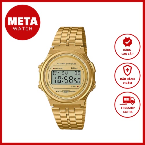 Đồng Hồ Nam Nữ Nhật Mặt Tròn A08 - Meta Watch