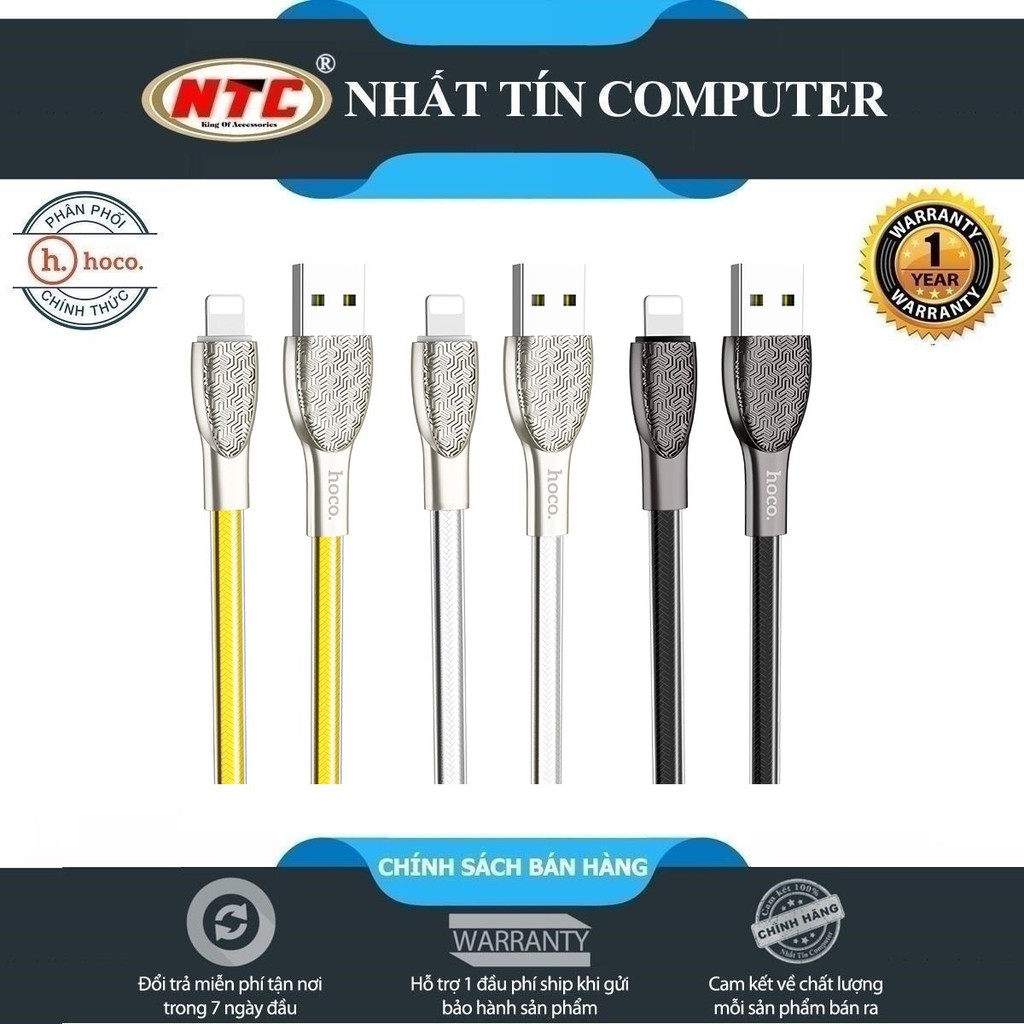 CÁP SẠC LIGHTNING HOCO U52