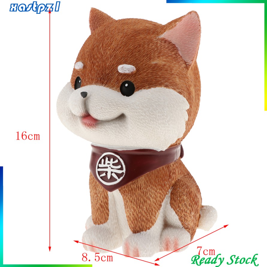 Ống Heo Tiết Kiệm Tiền Hình Chó Shiba Inu Đáng Yêu