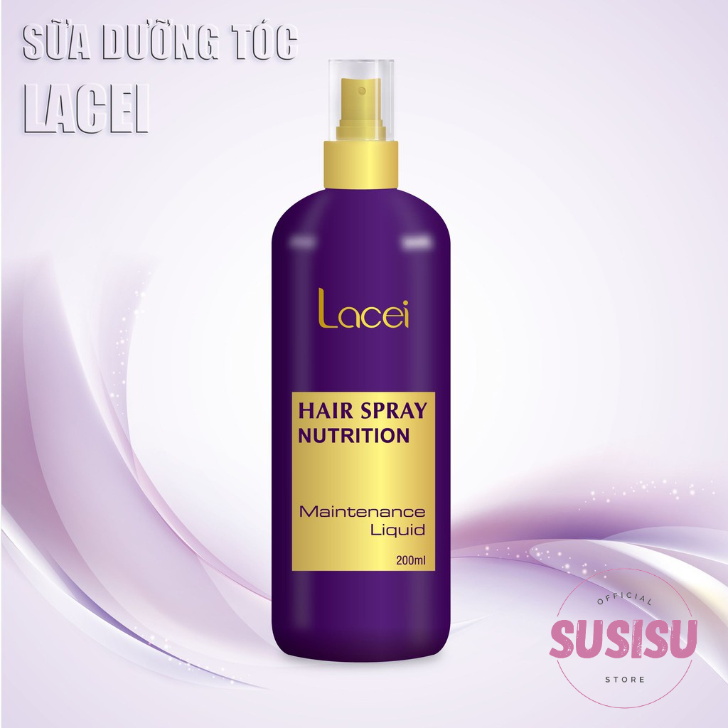 Sữa dưỡng tóc LACEI Hair Spray Nutrition 200ml dạng xịt/ Serum dưỡng tóc phục hồi Improvement Spray Nursing 250ml