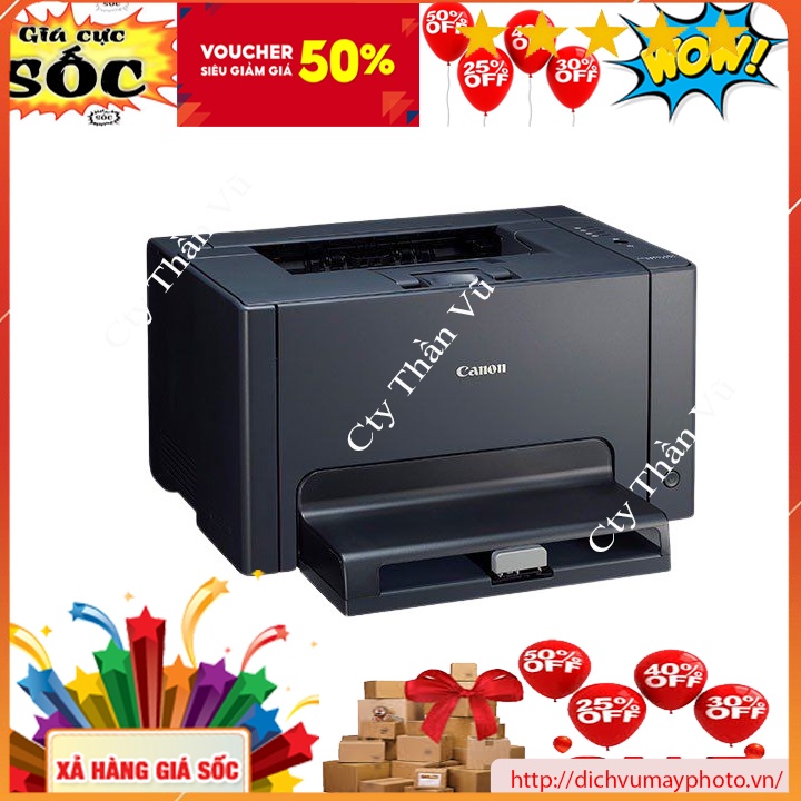 Máy in Laser màu Canon LBP 7018c cũ đẹp bền bỉ có bảo hành INECO