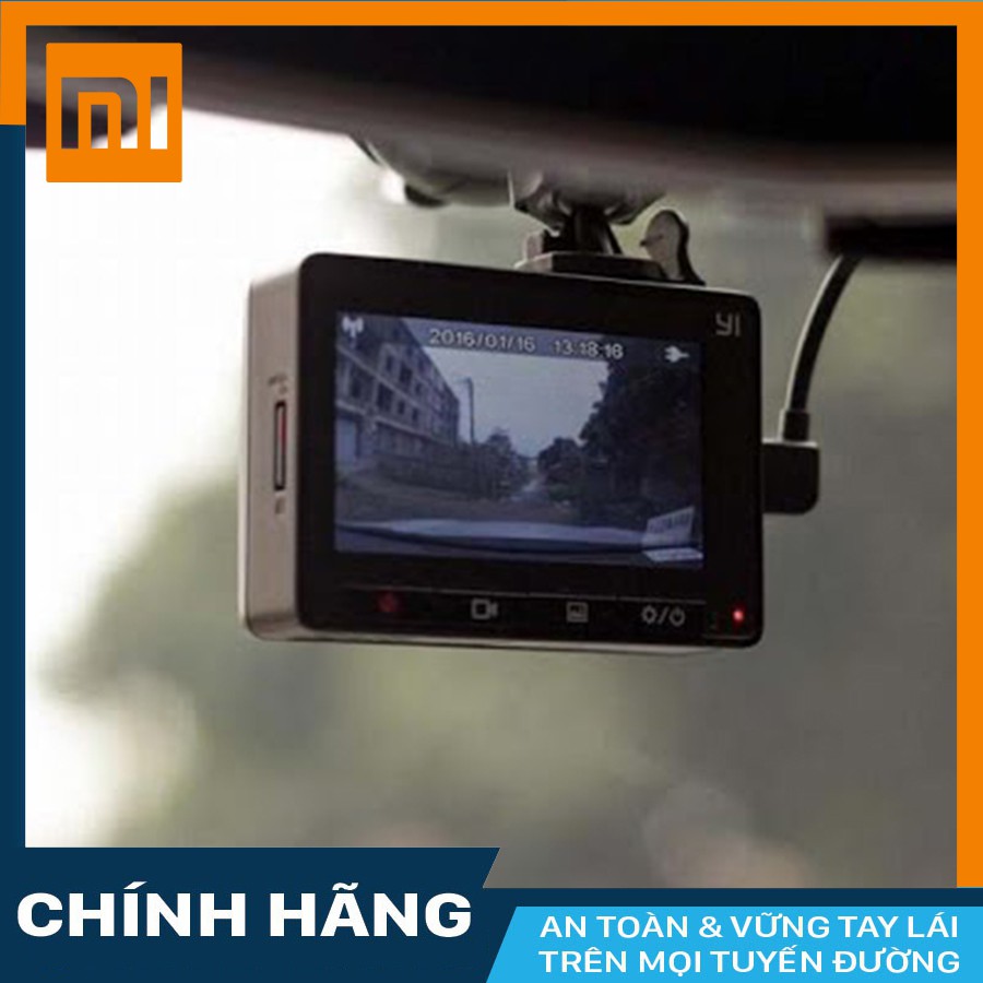 Camera hành trình Xiaomi Yi độ nét 2K cho xe ô tô có  Wifi, Tiếng Anh + KM thẻ nhớ | BigBuy360 - bigbuy360.vn