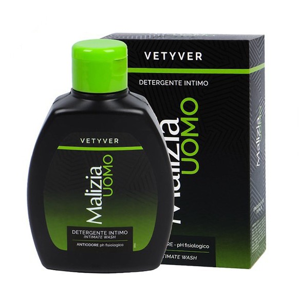 Dung dịch vệ sinh nam Malizia Vetyver Uomo 200ml