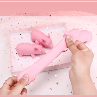 Đồ Chơi Kéo Mềm Dẻo Giảm Căng Thẳng Hình Chú Heo Tiktok Dễ Thương