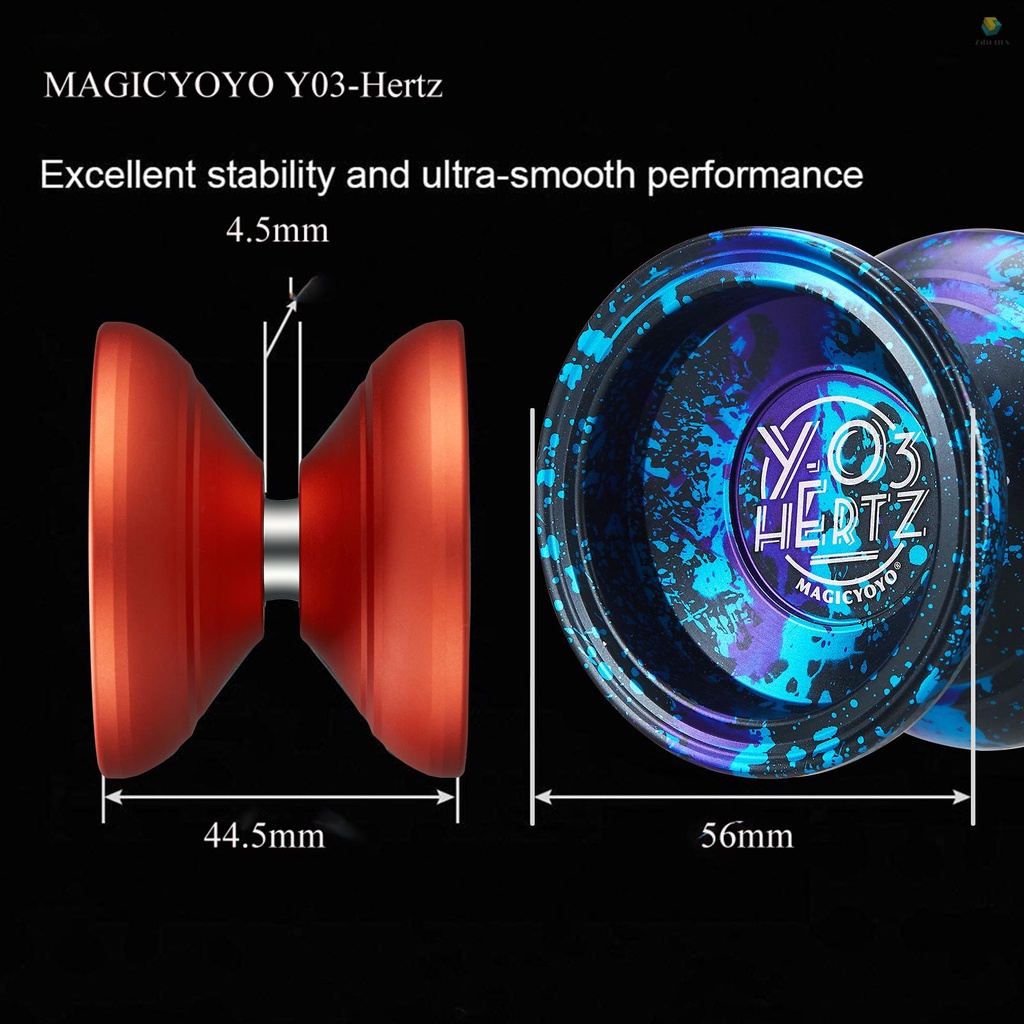 Đồ Chơi Yoyo Số 8 Chuyên Nghiệp MAGICYOYO Y03 Bằng Hợp Kim Siêu Nhẹ Cho Người Mới Bắt Đầu