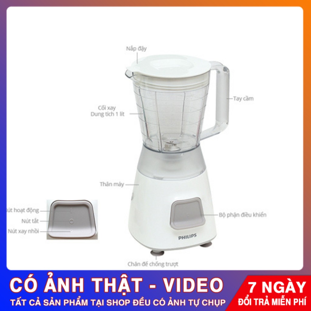 Máy Xay Sinh Tố Philips HR2051-00 450W – Chính Hãng Phân Phối – Bảo Hành 24 Tháng