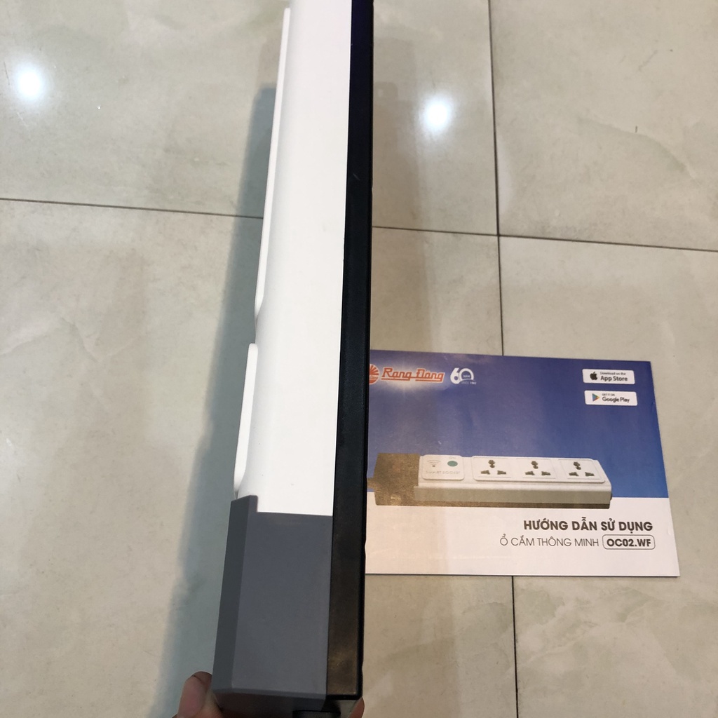 Ổ Cắm Thông Minh 10A, Dây 3M - 5M - Ổ Cắm Wifi Rạng Đông 2500W - Chức Năng Hẹn Giờ, Điều Khiển Từ Xa - Bảo Hành 12 Tháng