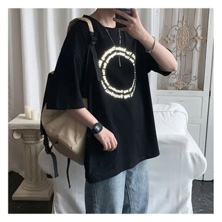 Áo thun Stee Phản quang WORDS CIRCLE Unisex