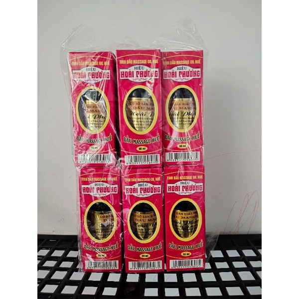 Sỉ 25 chai dầu massage Huế (Chính hãng) HOÀI PHƯƠNG 60ml