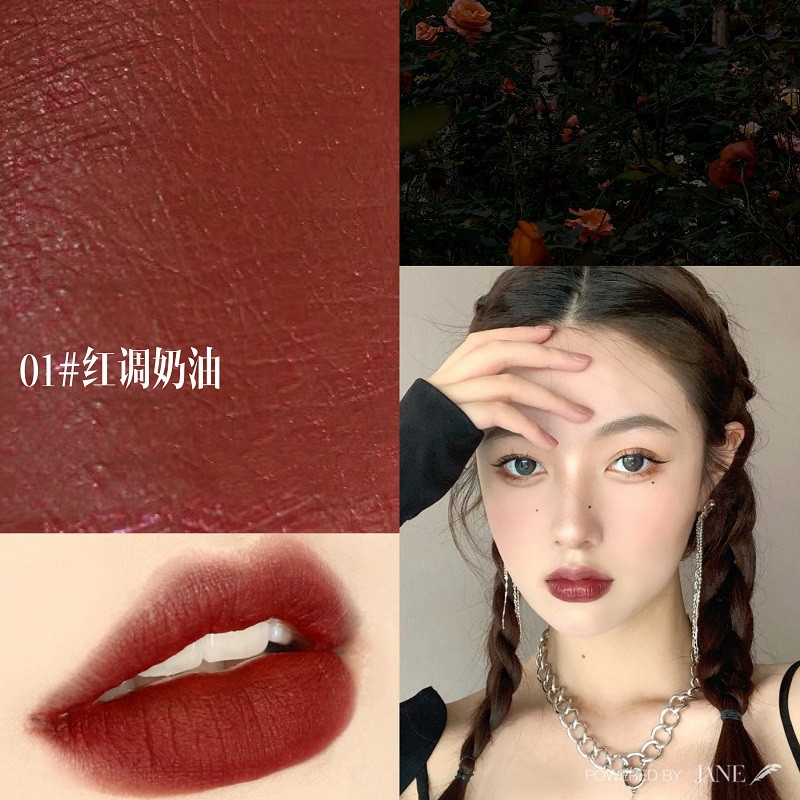 [Hàng chính hãng] Set son kem lì 7 cây FULOVING mịn lì mềm mướt môi căng mọng Velvet Matte Lip Glaze 7 màu hot trend