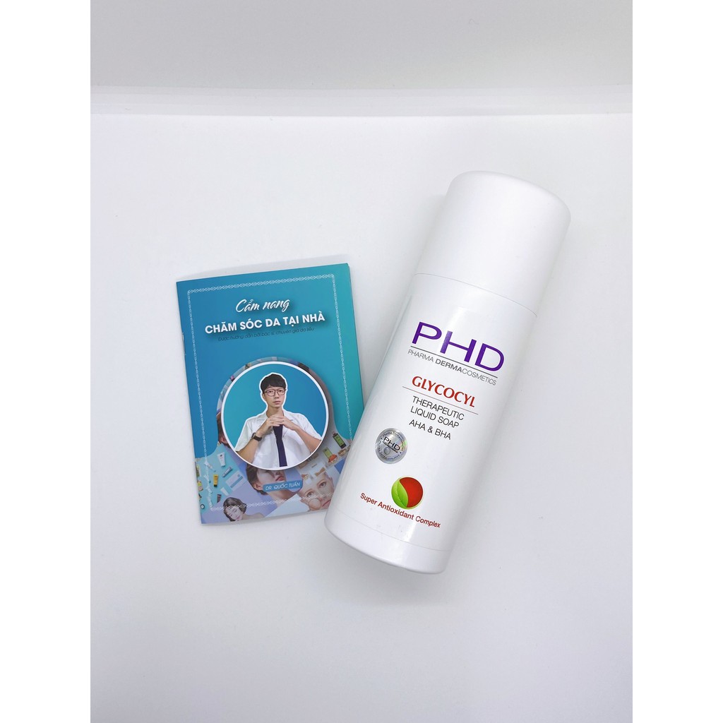 Sữa Tắm Cải Thiện Mụn Lưng ,Ngực, Body, Viêm Nang Lông - PHD chứa AHA&amp;BHA (CHAI FULL)[CHÍNH HÃNG]