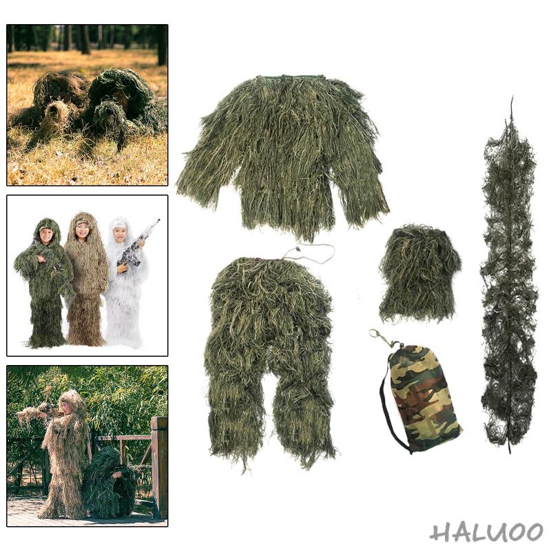 Bộ Đồng Phục Ghillie Vô Hình Hóa Trang Halloween