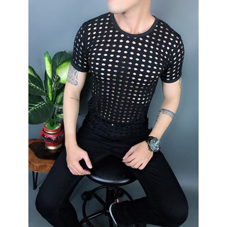 Áo lưới nam ngắn tay AL31