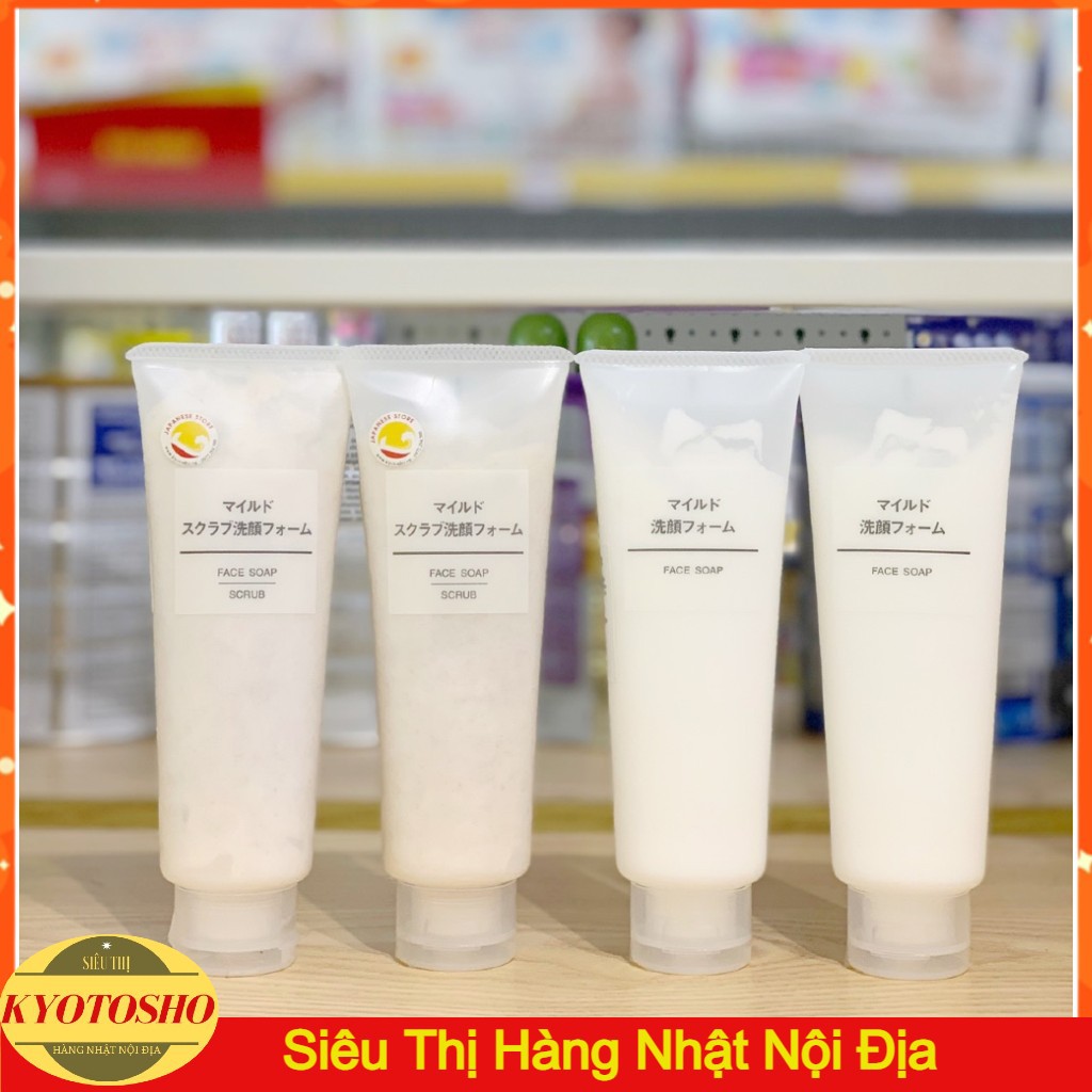 SỮA RỬA MẶT MUJI FACE SOAP