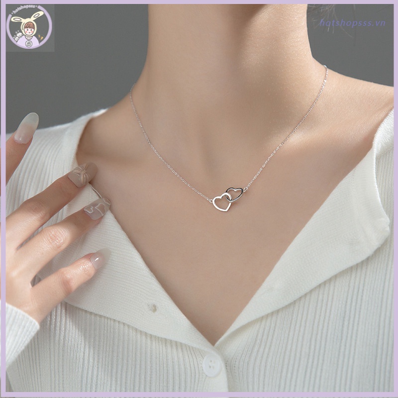 Vòng cổ Mặt Hình Trái Tim Thời Trang Cho Nữ