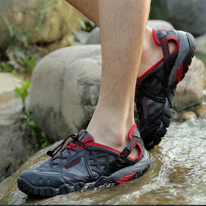 Giày trekking leo núi đi rừng đi phượt dã ngoại Outdoor Sport cao cấp chống trơn trượt, thoát nước nhanh, êm và ôm chân