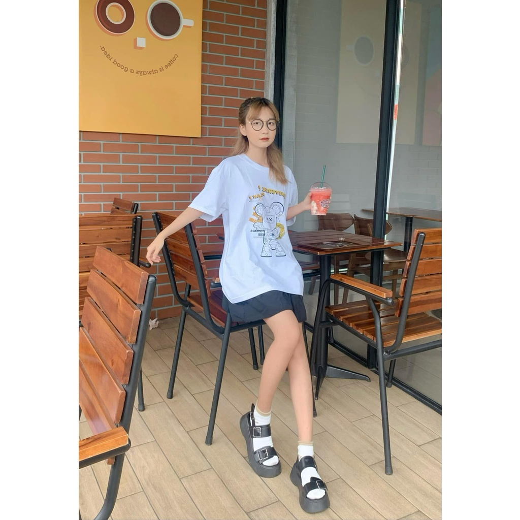Áo Thun Tay Lỡ Unisex UNIVERSE PLAN, Áo Phông Nam Nữ Form Rộng Oversize –MALUNI009- MAL STORE
