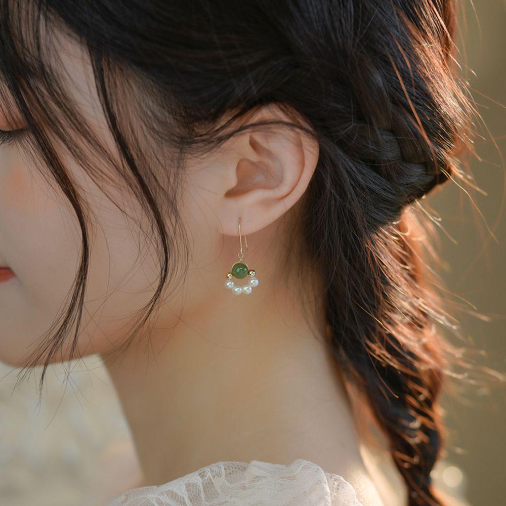 JARRED Bông Tai DạNg DàI HạT MàU SắC Đơn GiảN