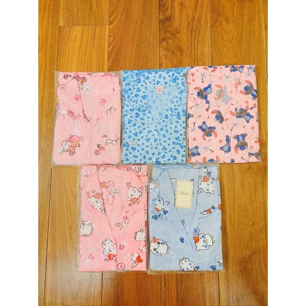 Set bộ pijama kate chuẩn Thái Lan cute (hình thật)