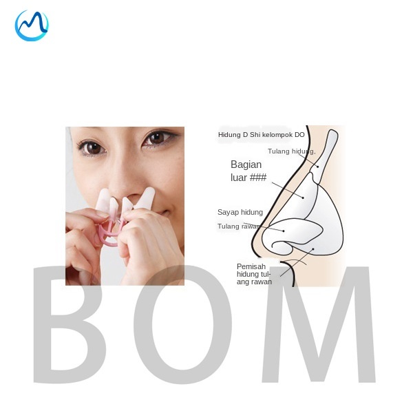 [Hàng mới về] Kẹp nâng mũi bằng silicon thoáng khí tiện dụng phong cách Nhật Bản