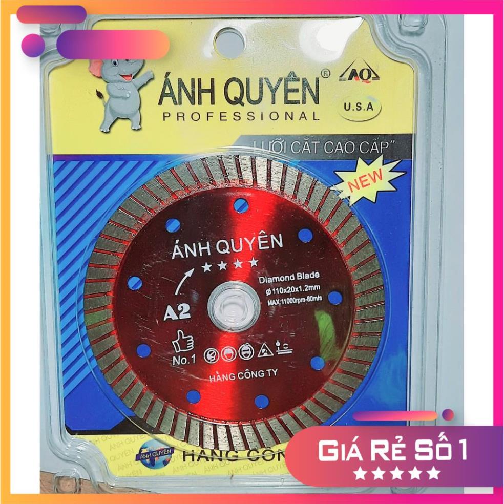 Lưỡi cắt gạch đa năng, lưỡi cắt bê tông, lưỡi cắt đá AQ đỏ 105, 125, 150