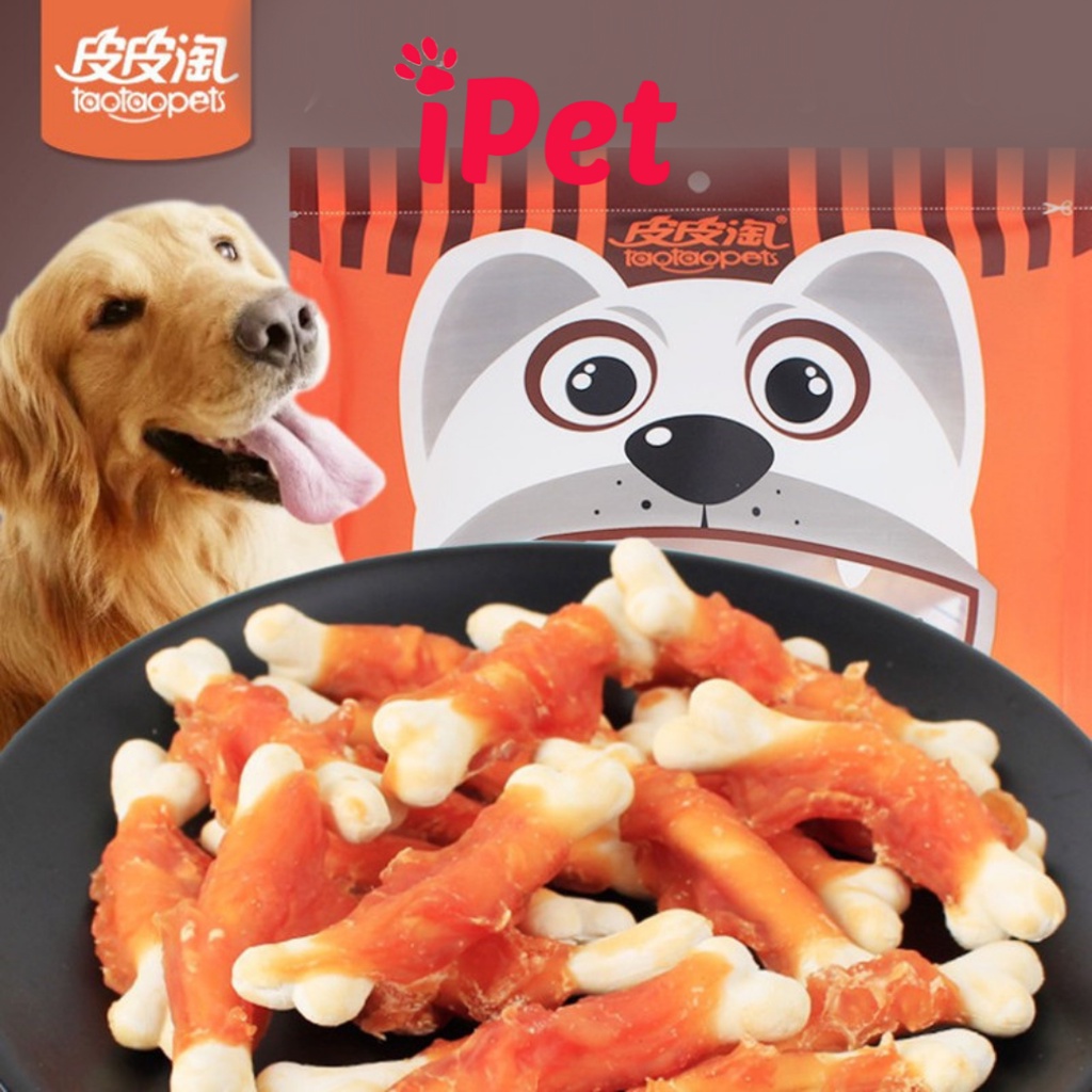 Snack Thưởng Đồ Ăn Vặt Taotaopet Cho Thú Cưng Chó Mèo Gói 100g - iPet Shop