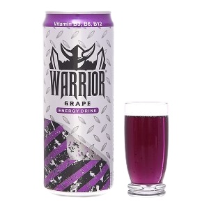 Tăng Lực Nho Warrior  Lon Thùng 24 Lon