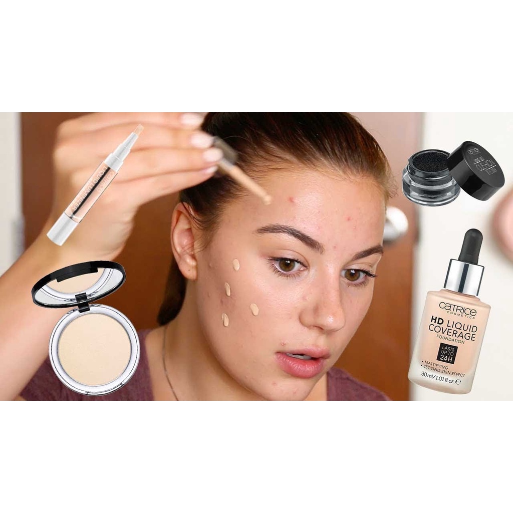 Kem Nền Catrice Hd Liquid Coverage Foundation Lasts Up To 24H 30ml