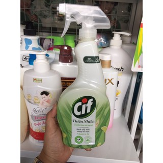 Nước lau kính,lau đa năng Cif