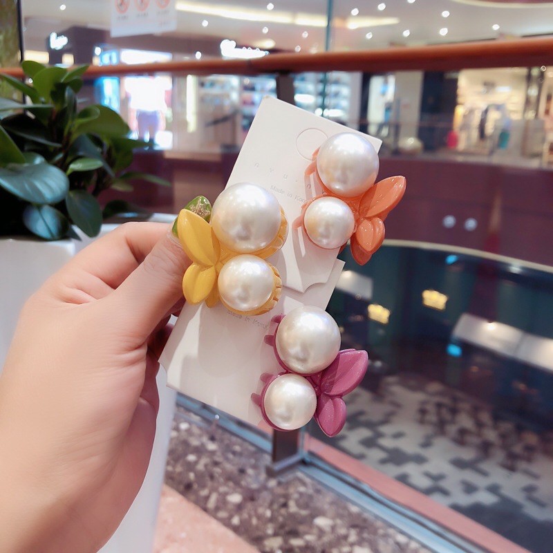 Cặp tóc trái cherry nhiều mầu sắc,kẹp tóc mai