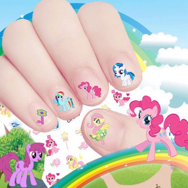 {{HOT HOT}} Miếng Dán Móng Tay / Sticker Dán Móng Tay Cho Bé