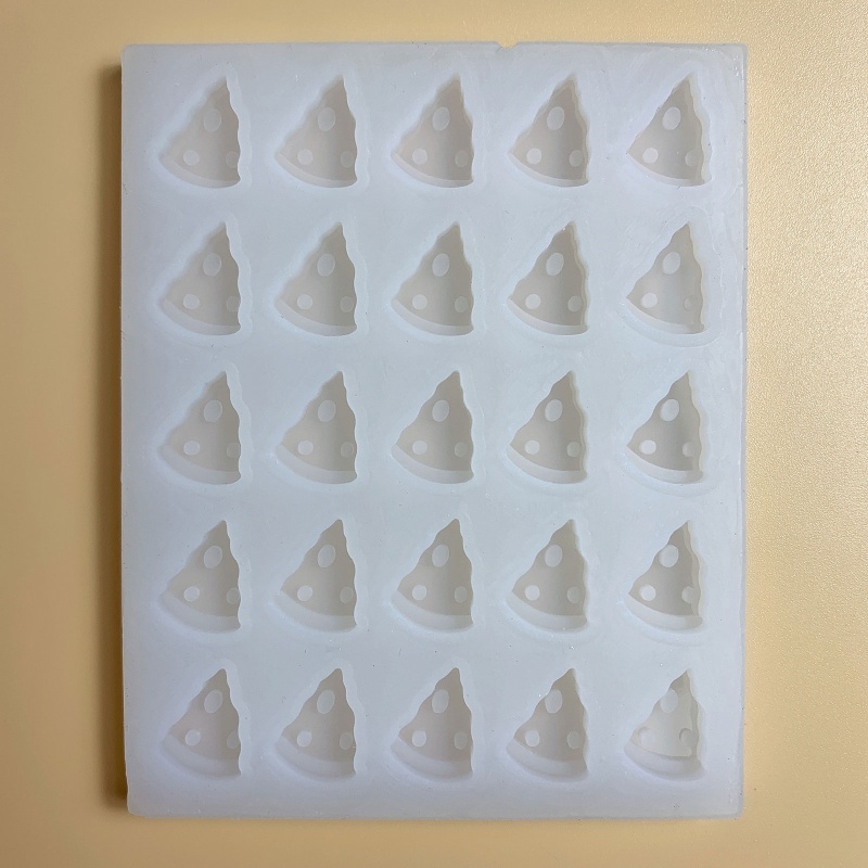 Khuôn Silicone Làm Bánh Pizza Bằng Nhựa Resin