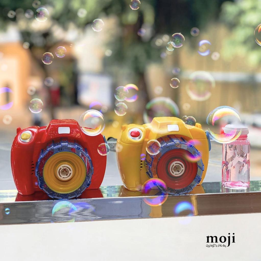 Máy ảnh bắn bong bóng xà phòng có kèm dây đeo và xà phòng