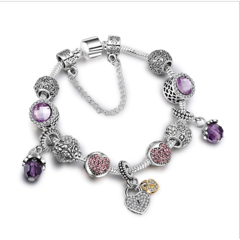Lắc tay charm kiểu (Mã sản phẩm: HOANGSAM33031)