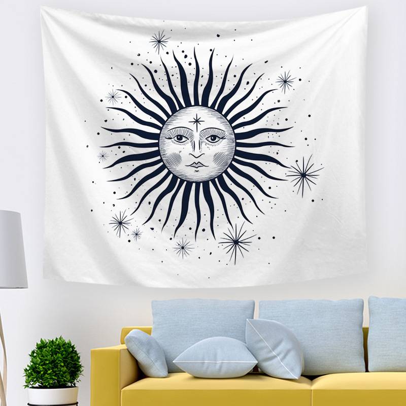 Thảm Treo Tường Trang Trí In Họa Tiết Mandala Đa Ứng Dụng
