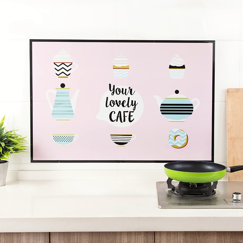 Decal dán bếp tráng nhôm cách nhiệt