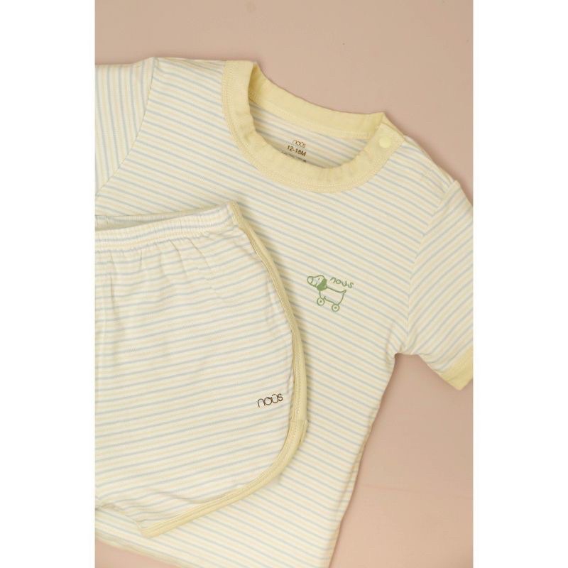 Bộ cộc cài vai nous bé trai bé gái