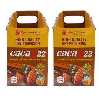 Bộ 2 Hộp Lương Khô Ca Cao