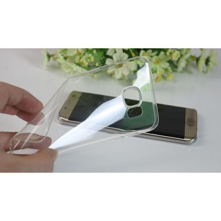 Ốp lưng silicon dẻo trong suốt cho Galaxy S7 Edge