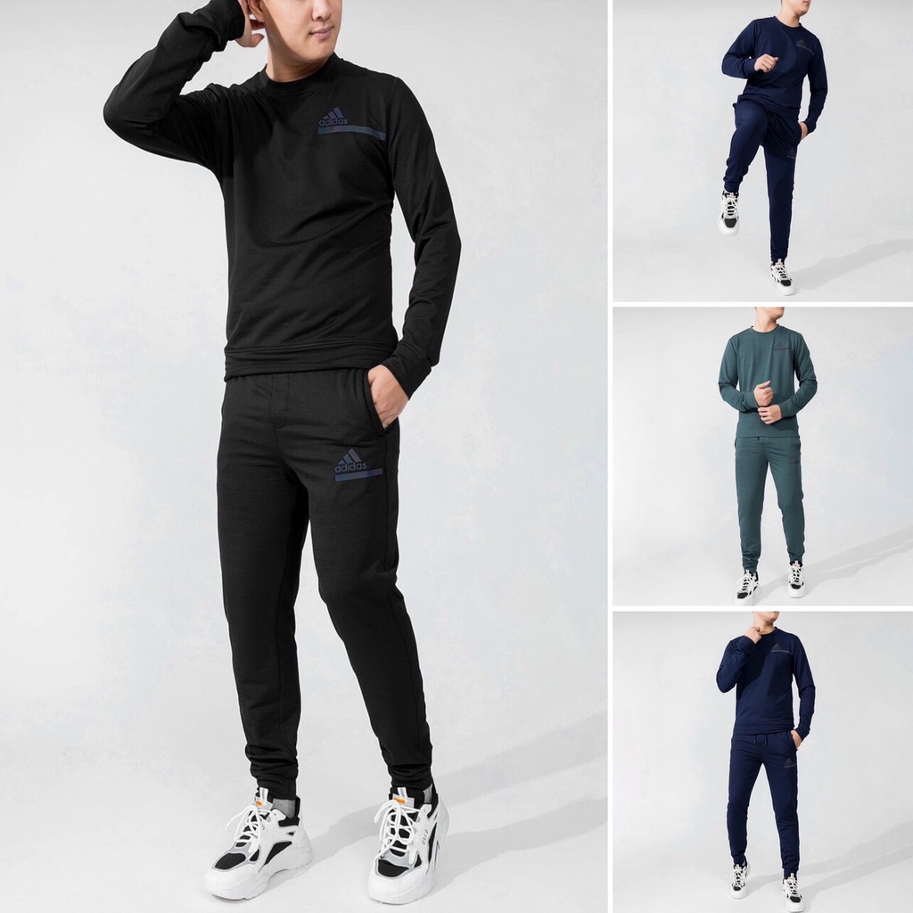 Bộ thu đông dài tay bộ nỉ thể thao nam cao cấp xuất khẩu BCT 113