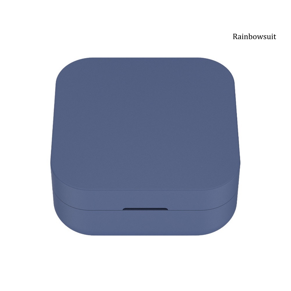 Vỏ bảo vệ hộp sạc đựng tai nghe bluetooth Xiaomi Air 2 Se bằng silicon chống trầy xước