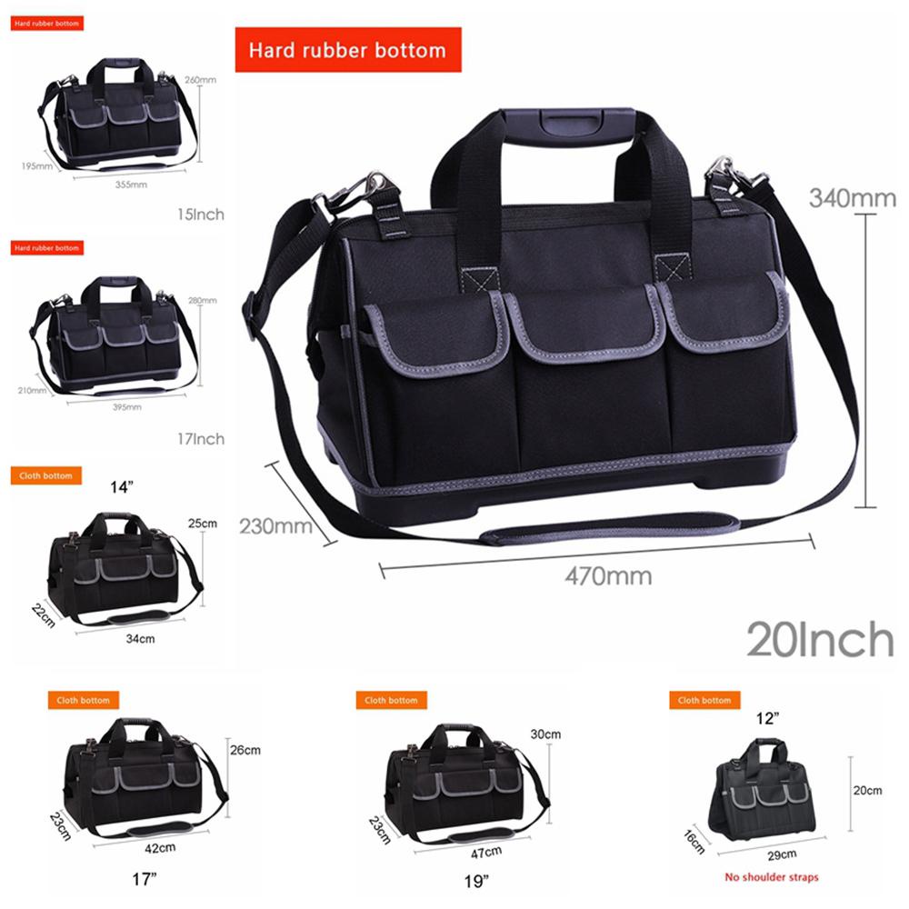 Túi Vải Oxford Đựng Dụng Cụ Sửa Chữa Đa Năng Dành Cho Thợ Điện