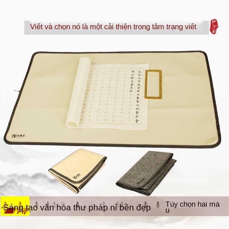 > Miễn phí vận chuyển sơn đệm dày và thư pháp nỉ pad viết bút lông ký tự Bức tranh Trung Quốc giấy gạo nghiên cứu