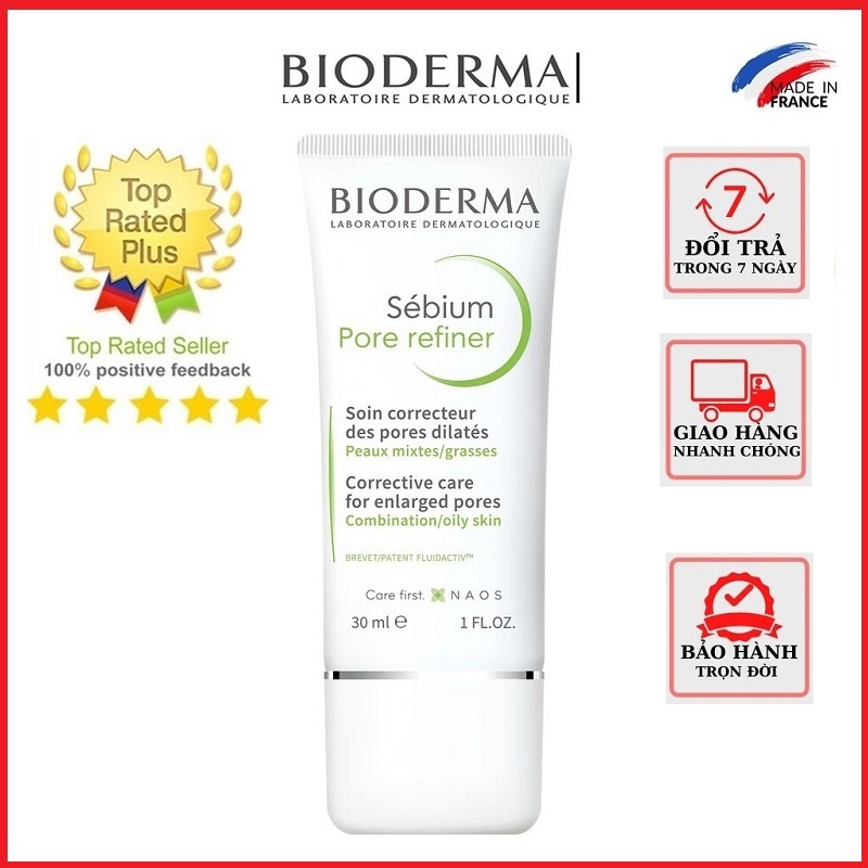 Kem Dưỡng Bioderma Sebium Pore Refiner Giúp Se Nhỏ Lỗ Chân Lông Giảm Bóng Nhờ Date Mới