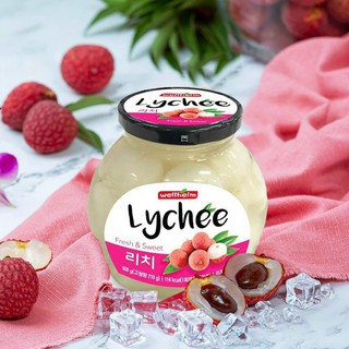 Vải Ngâm Đóng Hộp Lychee (Vải Ngâm Wellheim)