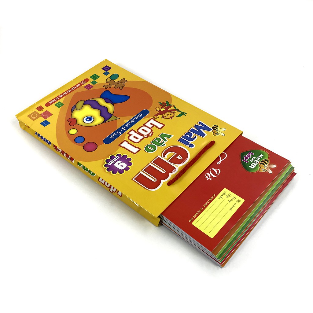 ách - Mai em vào lớp 1 (Túi 9 cuốn, 4-5 tuổi) | BigBuy360 - bigbuy360.vn