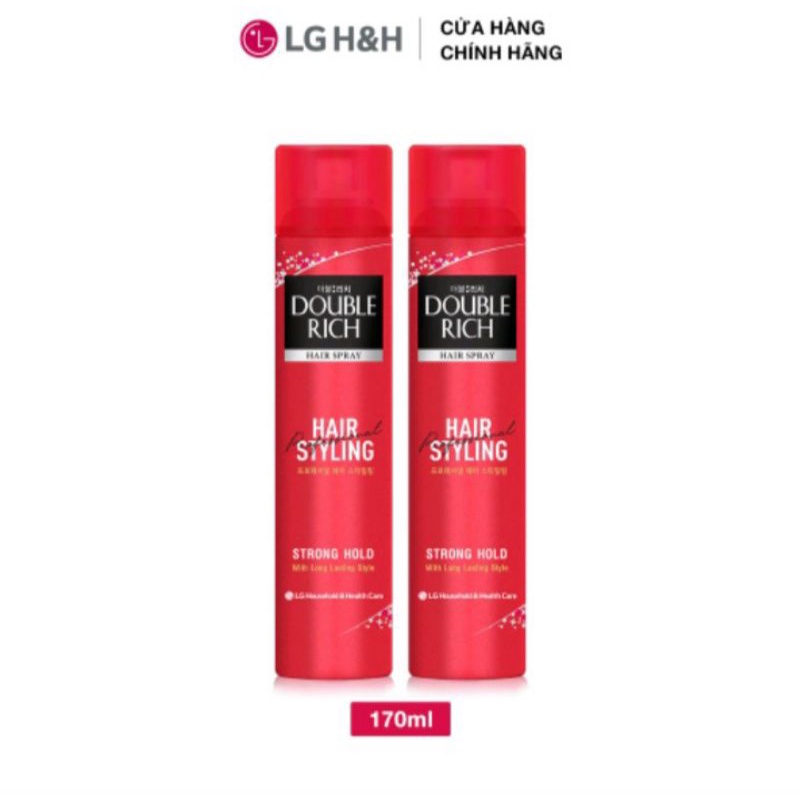 Gel Dạng Xịt Giữ Nếp Tóc Double Rich