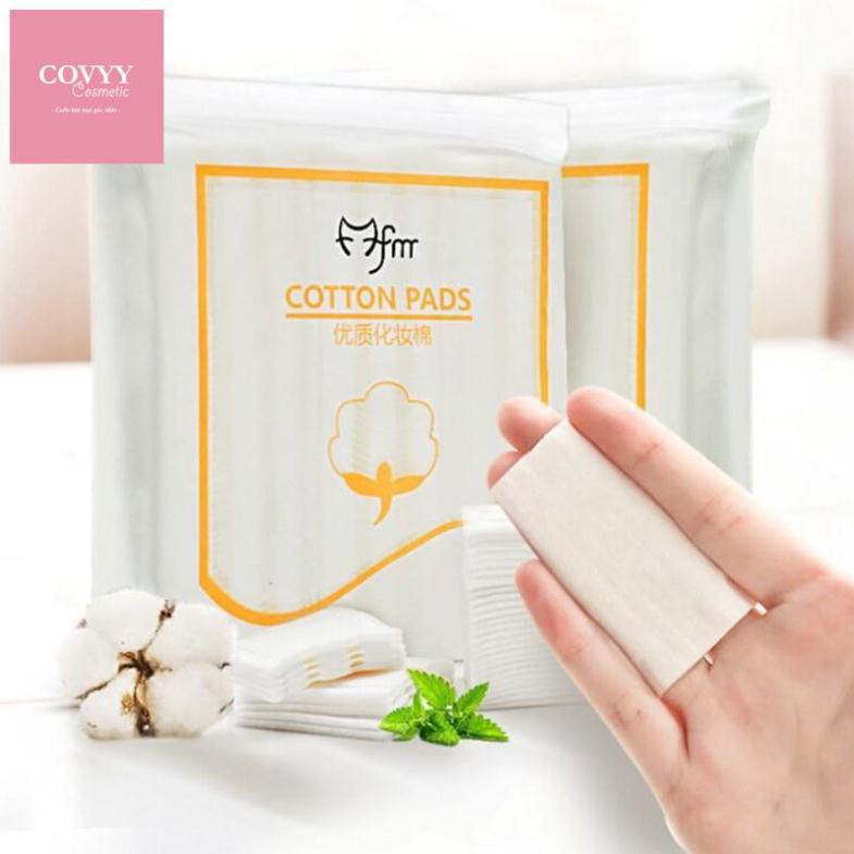 Bông tẩy trang 3 lớp Cotton Pads túi 222 miếng CPM1