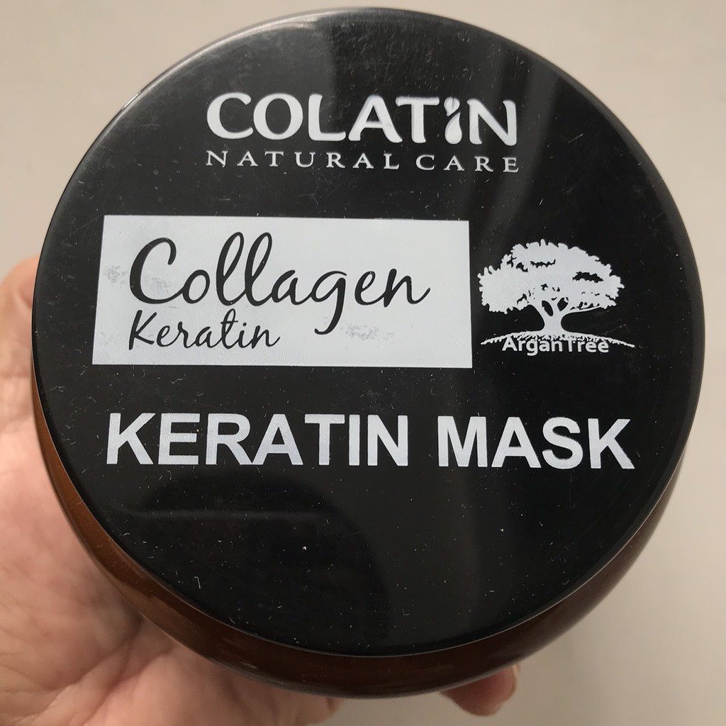 Kem ủ tóc phục hồi chuyên sâu Colatin Keratin hair mask (dạng hũ) 500ml